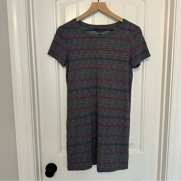 Toad&Co. Mini Dress Casual Summer Crunchy Striped Outdoor Size Extra Small - Picture 4 of 7